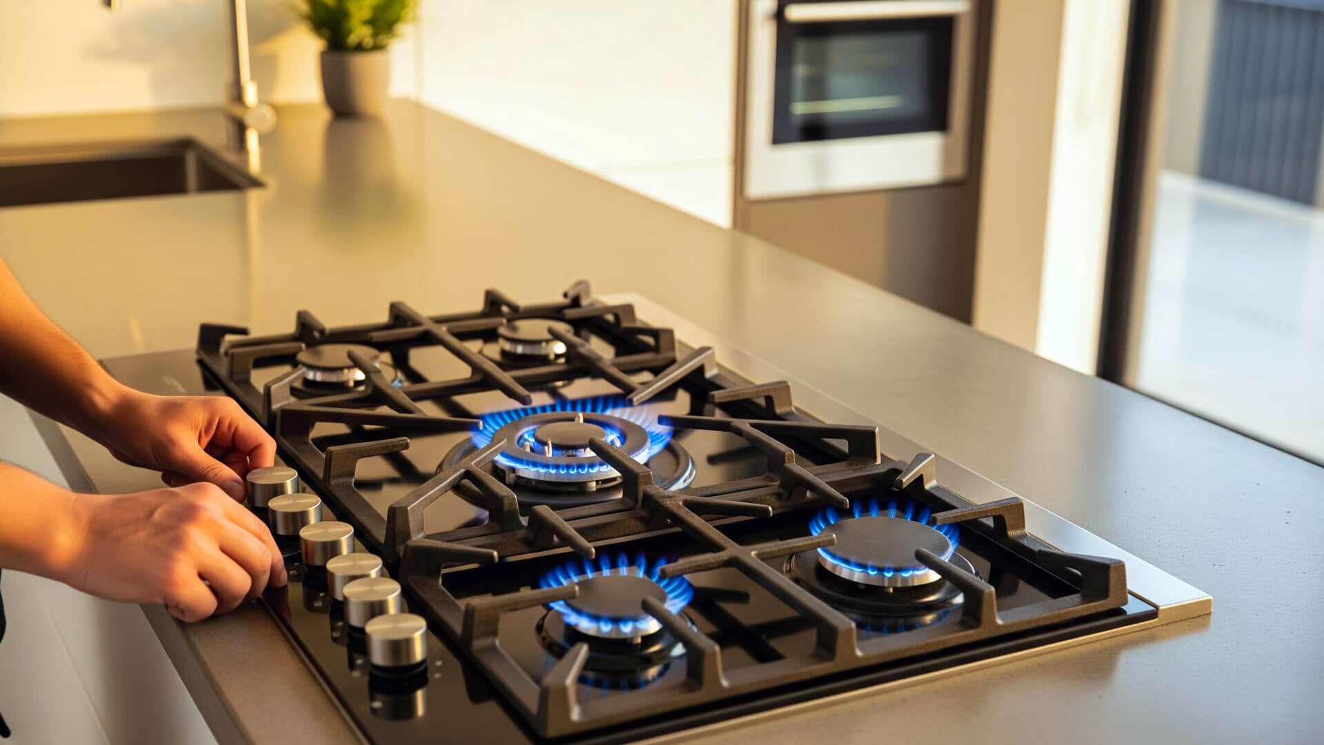 Gas cooktop service and gas fitting work on the Gold Coast