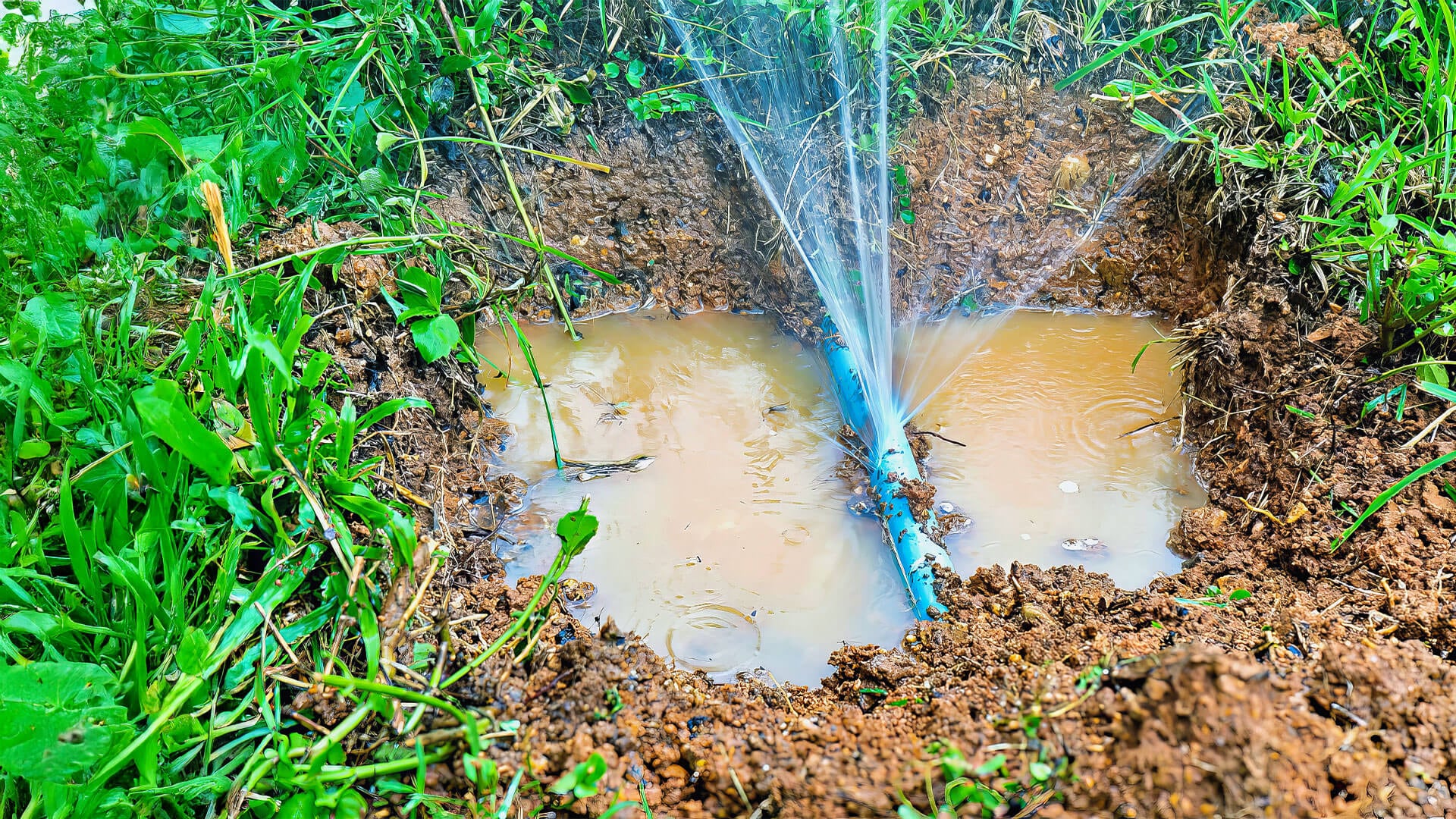 Leak detection and pipe repair workmanship on the Gold Coast